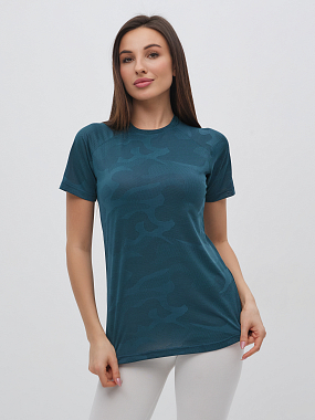 Футболка DTI DARK GREEN women