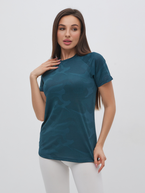 Футболка DTI DARK GREEN women